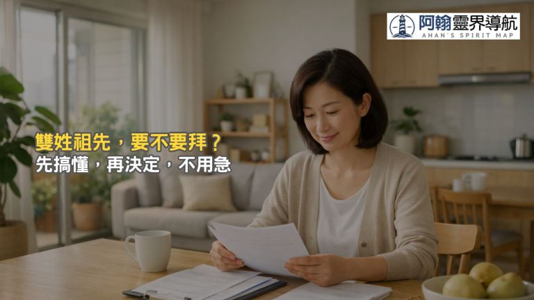 雙姓祖先要不要拜？先別急，我用白話講給你聽